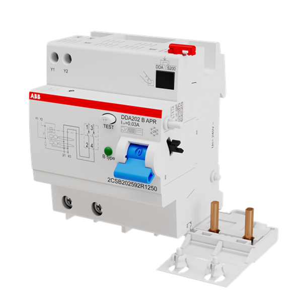 DDA202 B-40/0.03 AP-R Residual Current Device Block image 7