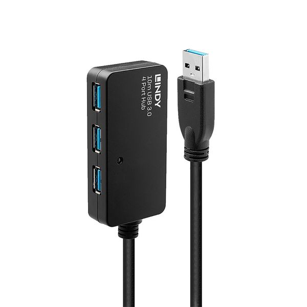 10m USB 3.0 Active Extension Pro Hub Extend USB 3.0 connections up to 40m image 1