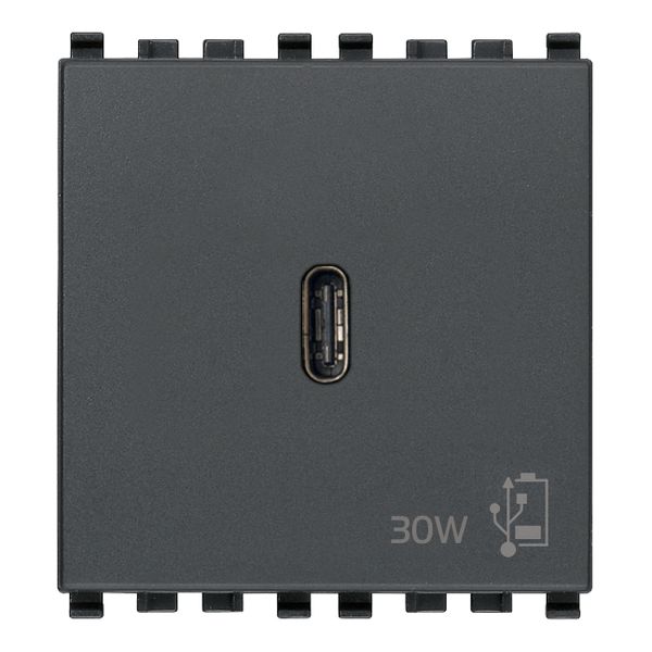 USB-C supply unit 30W PD grey image 1