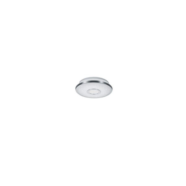 Osaka LED ceiling lamp 21 cm chrome image 1