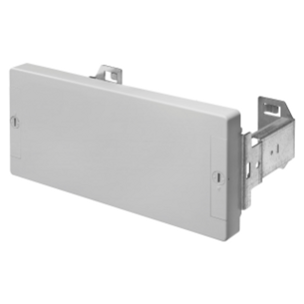 BLANK COVER PANEL - FAST AND EASY - 1 MODULE HIGH - FOR BOARDS B=800MM - GREY RAL 7035 image 1