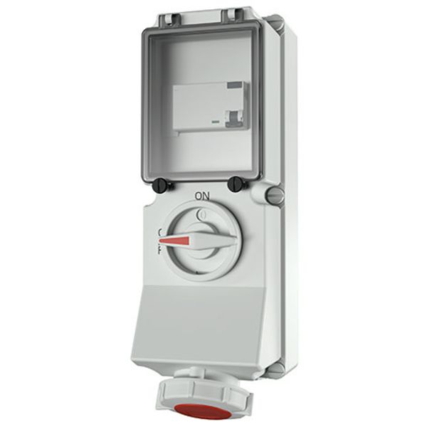 Mennekes Wall mounted recept., 32A5p6h400V, IP67 7249 image 2