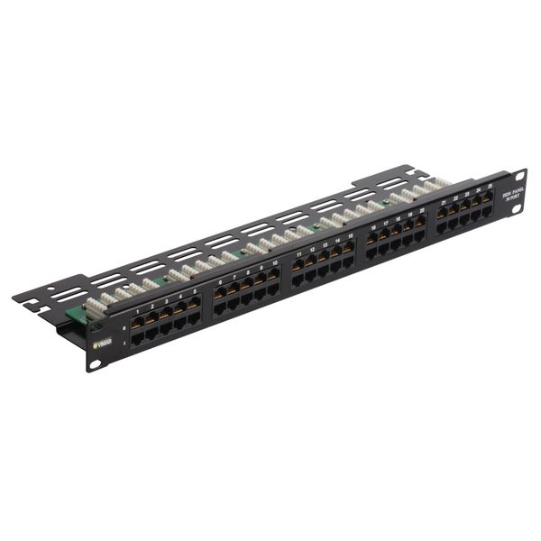 Patch panel - 50 RJ45 phone jacks 1u image 1