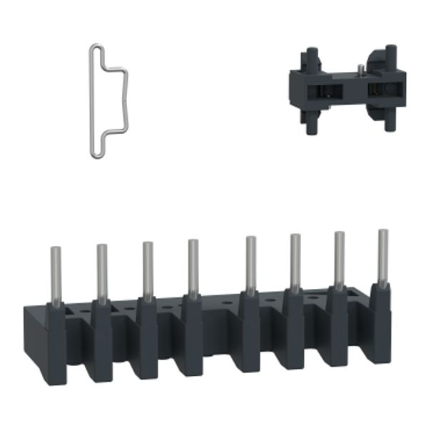 Kit for assembling 4P changeover contactors, LC1DT20-DT40 with screw clamp terminals, without electrical interlock image 2