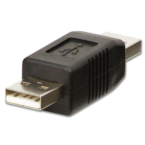 USB 2.0 Type A to A Male Adapter USB Type A Male to A Male image 1