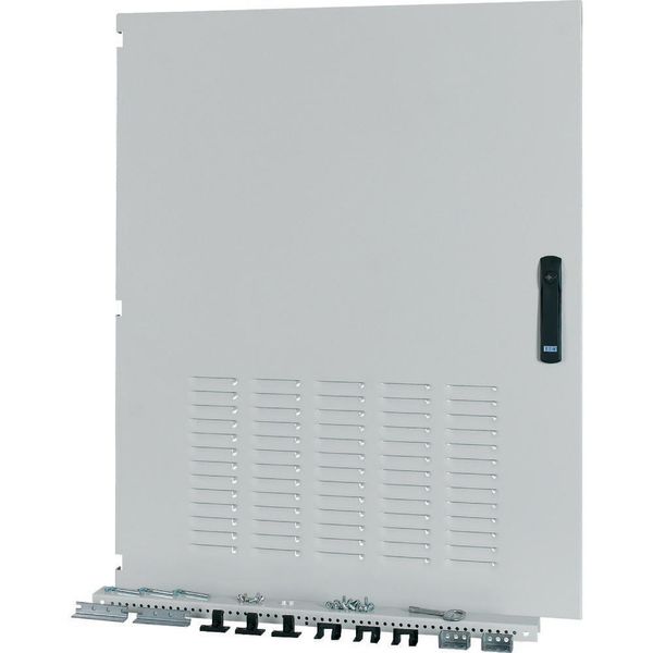 Box Solution door, ventilated, IP42, right, HxW=975x800mm, grey image 2