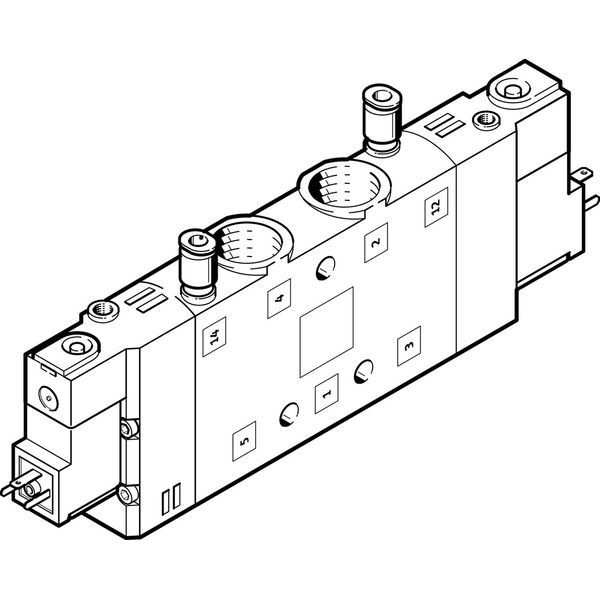 CPE24-M1H-5JS-3/8 Air solenoid valve image 1
