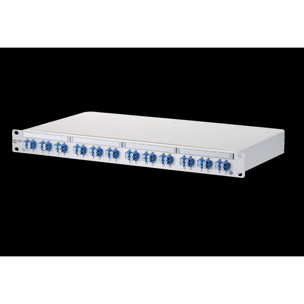 OpDAT PF patch panel splice 24xLC-Duplex OS2 image 1