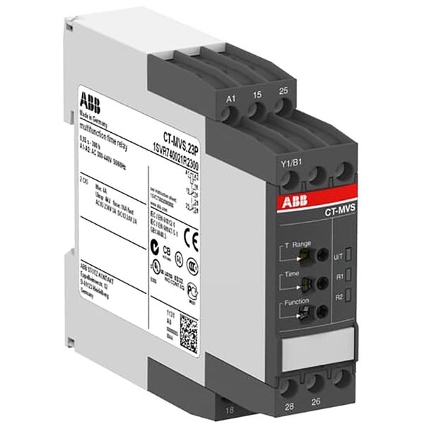 CT-MVS.23P Time relay, multifunction 2c/o, 380-440VAC image 1