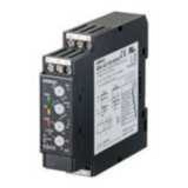 Monitoring relay 22.5mm wide, Single phase over or under current 10 to image 1
