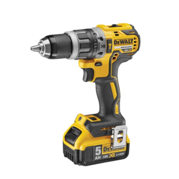 Cordless Combi drill 18V XR 2x5,0Ah  HDD image 1