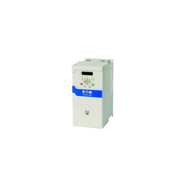 Variable frequency drive, 230 V AC, 3-phase, 25 A, 5.5 kW, IP20/NEMA0, 7-digital display assembly, Setpoint potentiometer, Brake chopper, FS3 image 1
