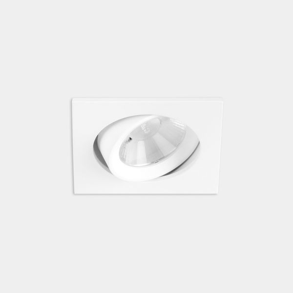 Downlight Play Flat Square Adjustable 17.7W LED warm-white 2700K CRI 90 51º White IP23 1657lm image 1