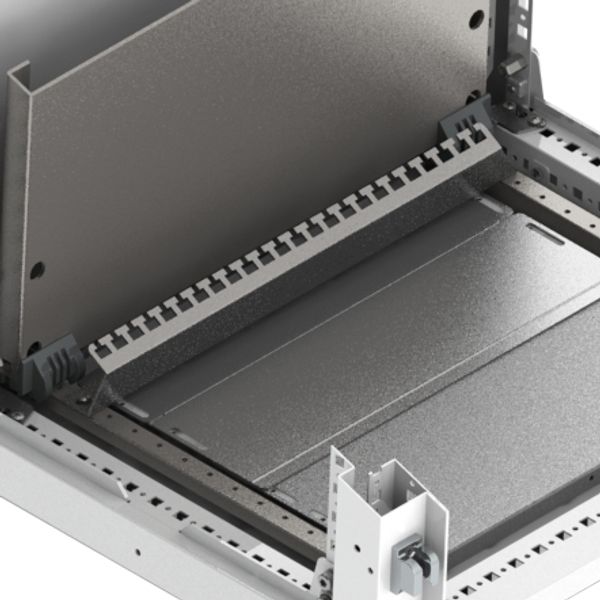 Cable fixing bar for 1000 mm wide enclosures (PU=1 piece) image 1