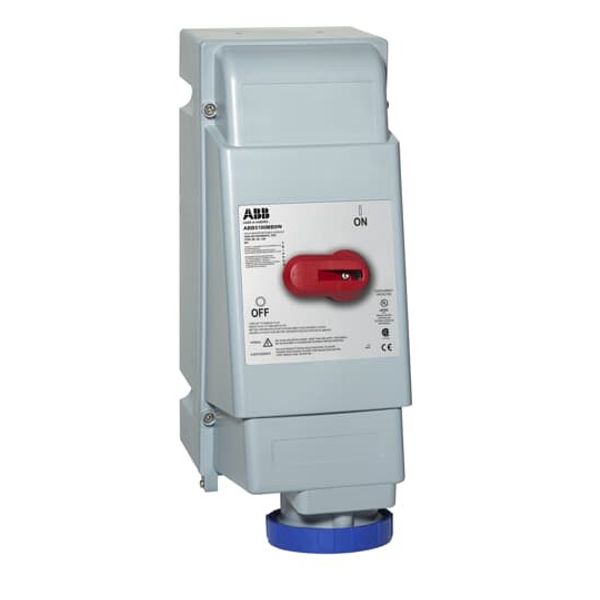ABB360MI7WN Industrial Switched Interlocked Socket Outlet UL/CSA image 1