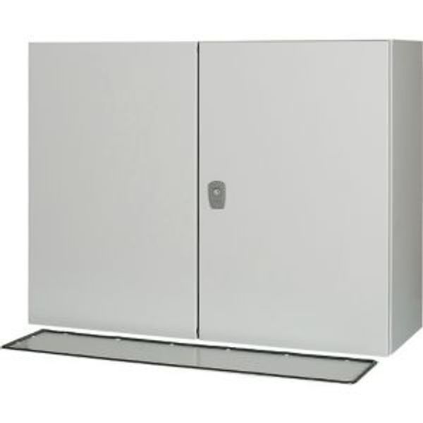 Wall enclosure with mounting plate, HxWxD=600x800x300mm, 2 doors image 10