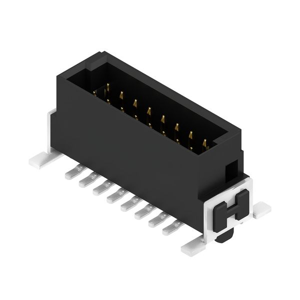 PCB plug-in connector (board connection), 1.27 mm, Number of poles: 16 image 2