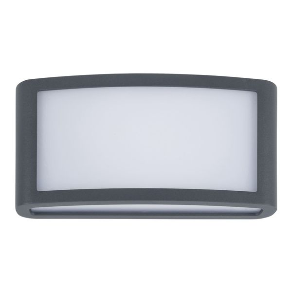 PX-0649-NEG Wall fixture IP54 ZENITHA LED 12 LED warm-white 3000K ON-OFF Black 1300 image 1