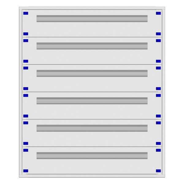 Distribution board insert KVN 60mm, 4-24K, 6-rows image 1
