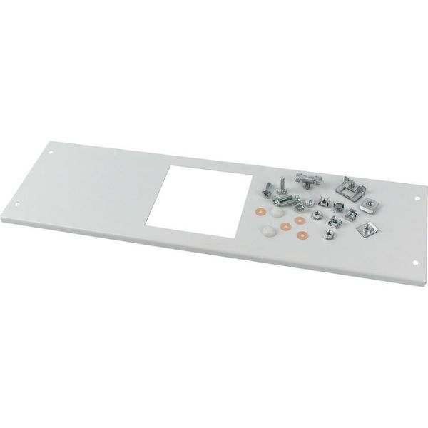 Front cover, +mounting kit, for NZM3, vertical, 3p, HxW=600x600mm, grey image 5