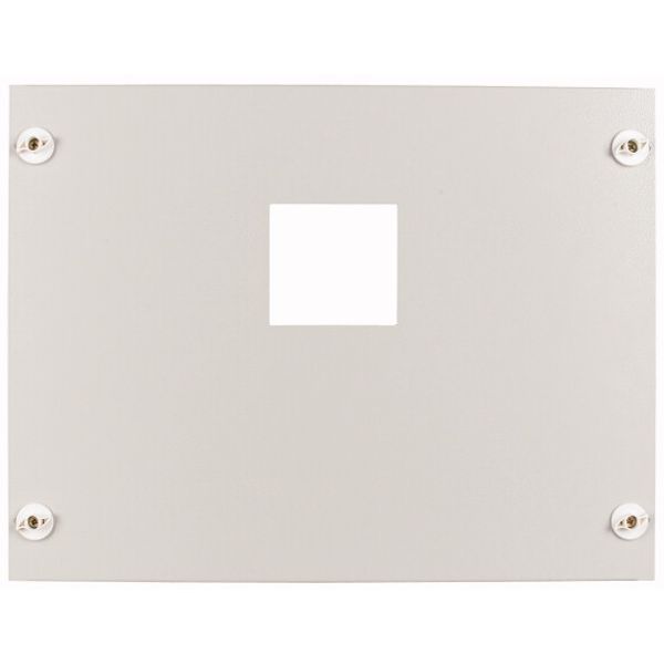 Mounting plate + front plate for HxW=500x800mm, NZM3, vertical image 1