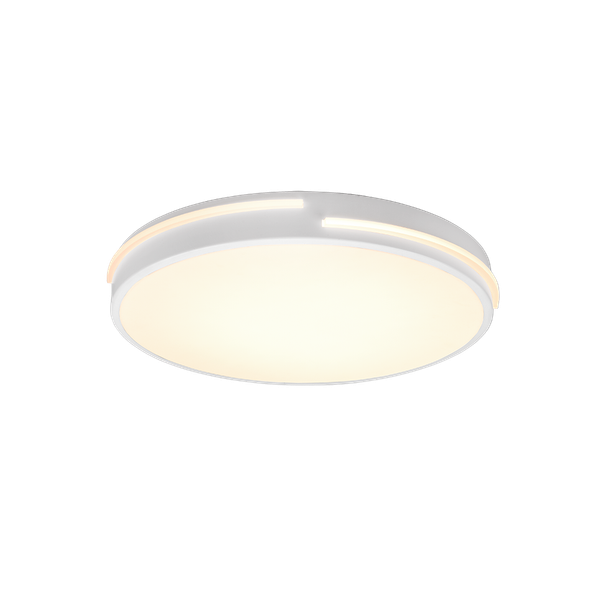 Tacoma LED ceiling lamp matt white image 1