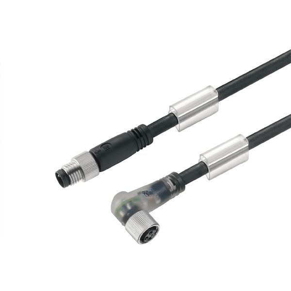 Sensor-actuator Cable (assembled), Connecting line, M8 / M8, Number of image 1
