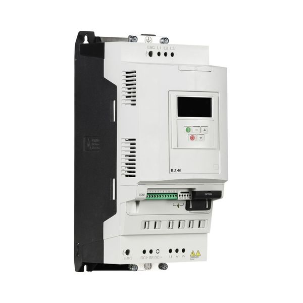 Frequency inverter, 230 V AC, 3-phase, 30 A, 7.5 kW, IP20/NEMA 0, Radio interference suppression filter, Brake chopper, Additional PCB protection, OLE image 11