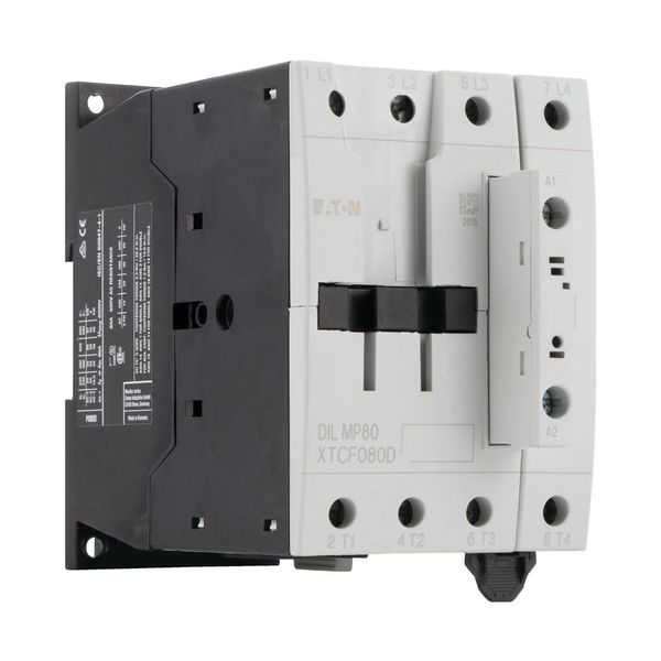 Contactor, 4 pole, 80 A, 230 V 50/60 Hz, AC operation image 10