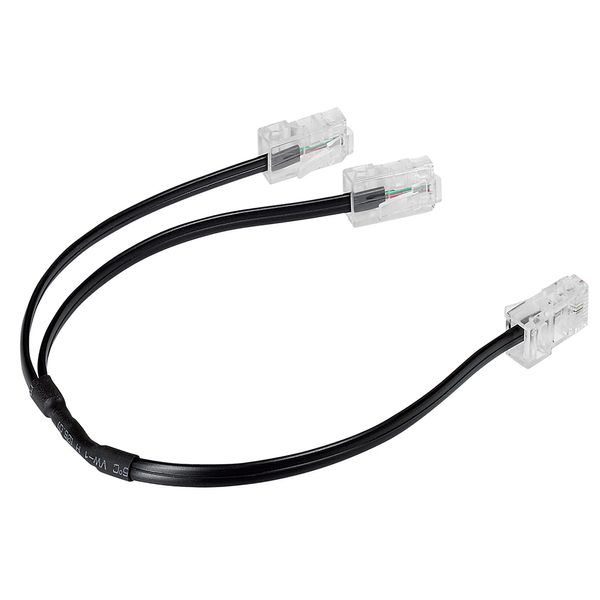 Telephone splitter patch cord 2 RJ45 home network 0.3m image 1