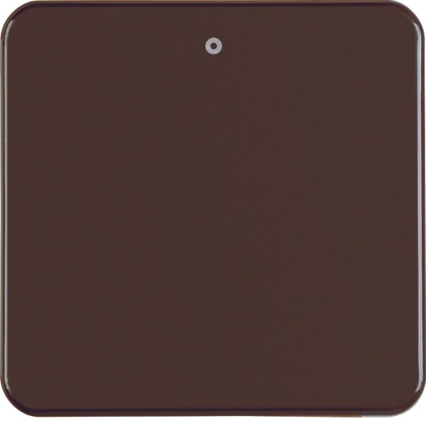 Rocker imprint "0", splash-proteced flush-mtd IP44, brown glossy image 1