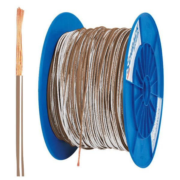 PVC Insulated Single Core Wire H05V-K 0.75mmý br/wt (coil) image 1