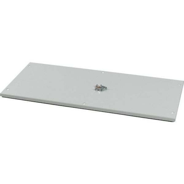 Top plate for OpenFrame, closed, W=600mm, grey image 2