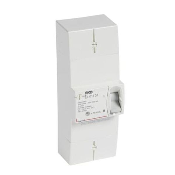 Connection circuit breaker 2P 15/45A 500MA G image 1