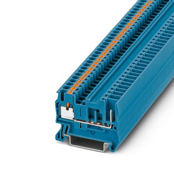 PT 2,5/1P BU - Feed-through terminal block image 1