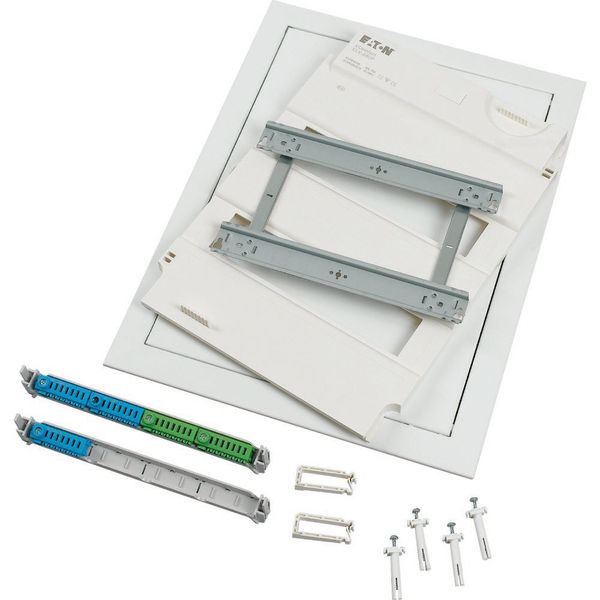 Flush-mounting expansion kit with plug-in terminal double-row, form of delivery for projects image 4
