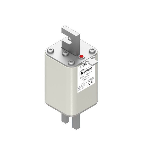 Fuse-link, high speed, 350 A, AC 1000 V, size 1, 51 x 51 x 200 mm, aR, IEC, single indicator image 7