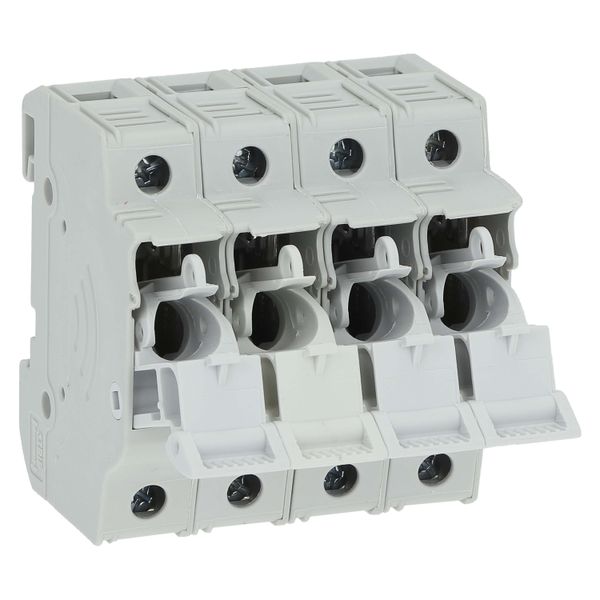 Fuse-holder, low voltage, 32 A, AC 690 V, 10 x 38 mm, 4P, UL, IEC image 56