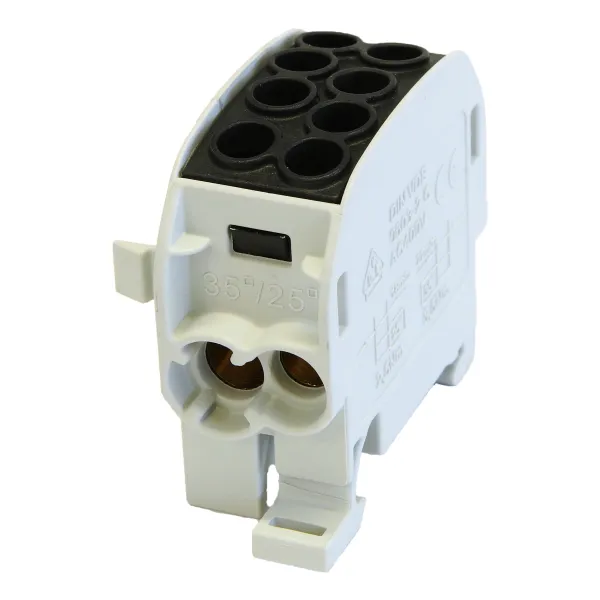 SCB 35 Branch distribution block Al/Cu 80210 SIMBLOCK black image 1