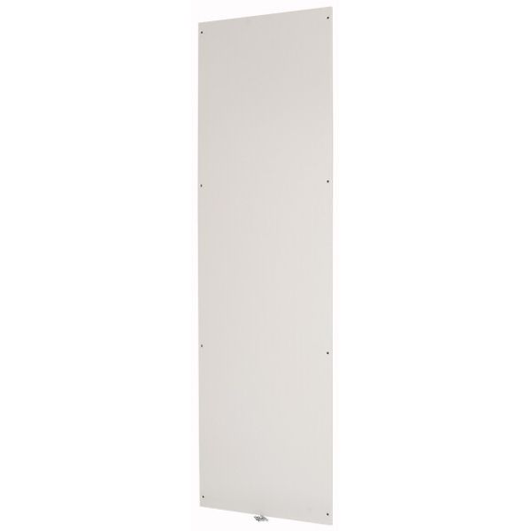 Rear wall closed, for HxW = 1600 x 850mm, IP55, grey image 1