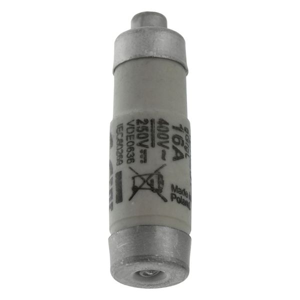 Fuse-link, LV, 16 A, AC 400 V, D01, gL/gG, IEC, time-delay image 24