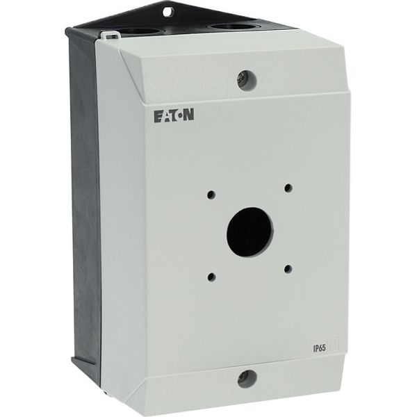 Insulated enclosure CI-K2H, H x W x D = 181 x 100 x 80 mm, for T0-2, hard knockout version, with mounting plate screen image 8