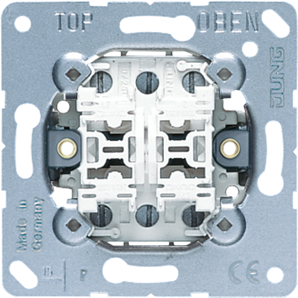 2-gang switch insert 1-pole, 2-way 509EU image 1