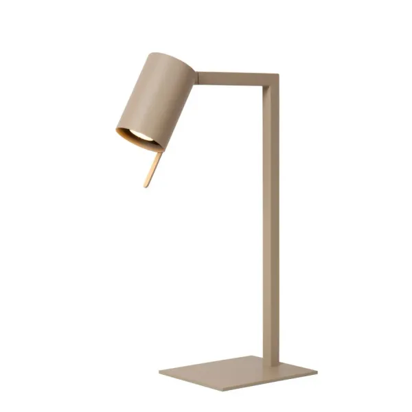 Lucide LESLEY - Desk lamp - 1xGU10 - Taupe image 1