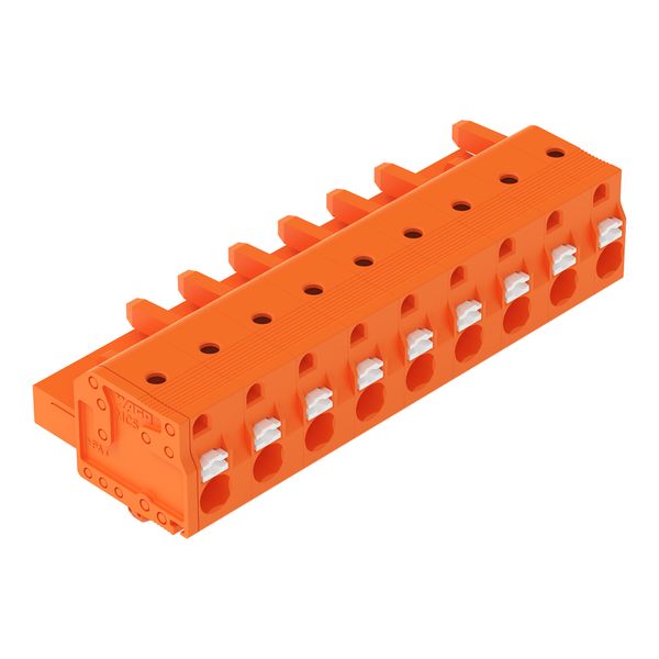 2231-709/008-000 1-conductor female connector; push-button; Push-in CAGE CLAMP® image 1