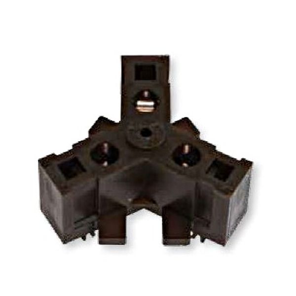 Terminal block, spring-cage for 85mm three-phase image 1