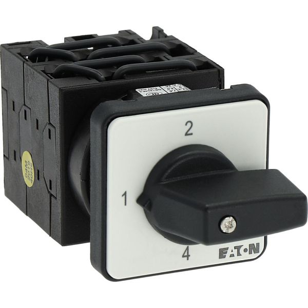 Step switches, T0, 20 A, flush mounting, 4 contact unit(s), Contacts: 8, 90 °, maintained, Without 0 (Off) position, 1-4, Design number 15056 image 32