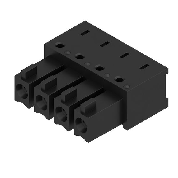 PCB plug-in connector (board connection), 3.81 mm, Number of poles: 4, image 4