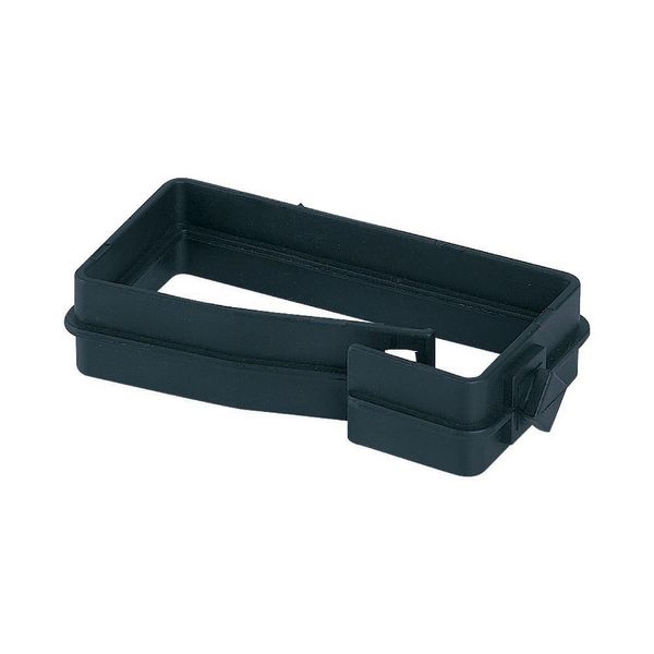 Cable routing shackle of plastic 75x35mm, black image 4