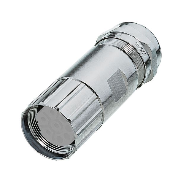 Housing (circular connector), M23, Copper-zinc alloy, IP67, IP69K image 1